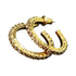 Серьги "Mīlestības Dāvana (Golden Shadow)" с кристаллами Swarovski™